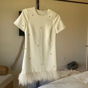 Likely Marullo Rhinestone Embellished Mini Dress